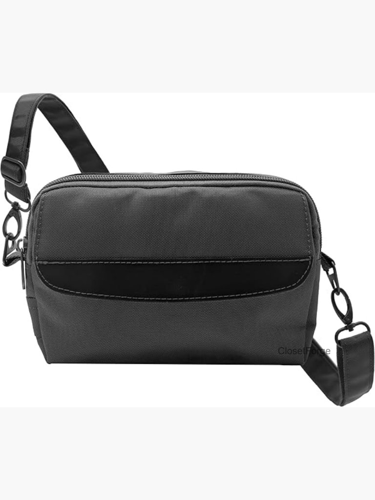 Anti-Theft Convertible Crossbody Bag With Rfid Protection Lockable Zippers
